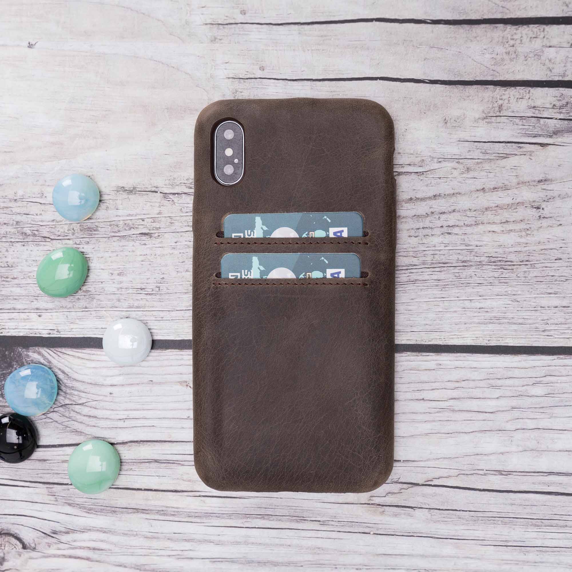 Ultra Cover CC Leather Case for iPhone X / XS (5.8
