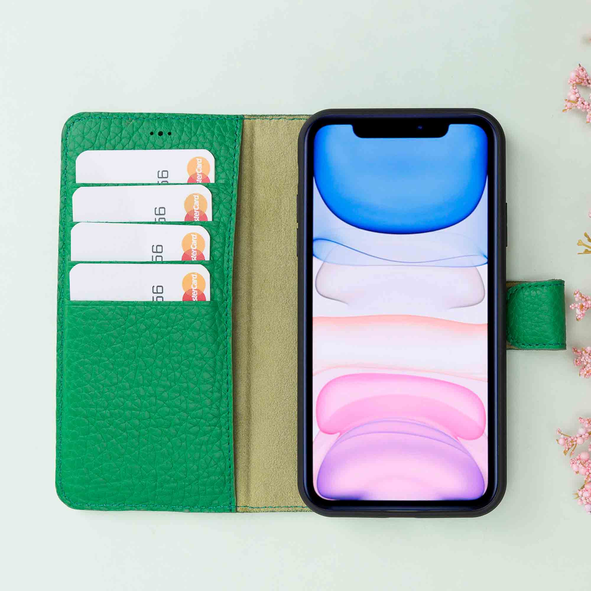 Magic Magnetic Detachable Leather Wallet Case for iPhone 11 Pro Max (6.5