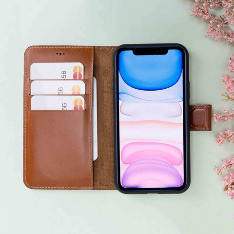 Magic Magnetic Detachable Leather Wallet Case for iPhone 11 Pro (5.8