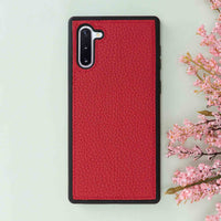 Magic Magnetic Detachable Leather Wallet Case for Samsung Galaxy Note 10 - RED - saracleather