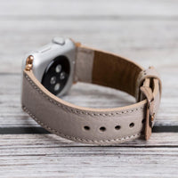 Full Grain Leather Band for Apple Watch - GREY - saracleather