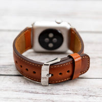 Full Grain Leather Band for Apple Watch - EFFECT TAN - saracleather