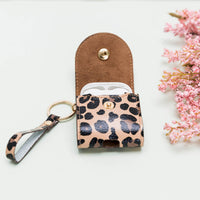 Mai Leather Case for AirPods 1 & 2 - LEOPARD PATTERNED - saracleather