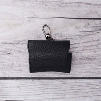 Mai Magnet Leather Case for AirPods Pro - BLACK - saracleather