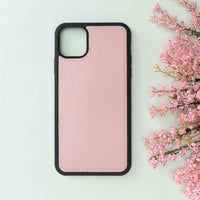 Magic Magnetic Detachable Leather Wallet Case for iPhone 11 Pro Max (6.5") - PINK - saracleather
