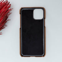 Ultimate Jacket Leather Phone Case for iPhone 11 (6.1") - BROWN - saracleather