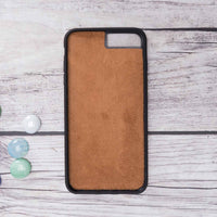 Flex Cover CC Leather Case for iPhone 8 Plus / 7 Plus - BROWN - saracleather
