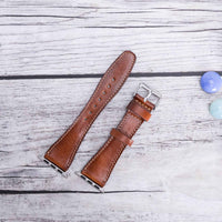 Full Grain Leather Band for Apple Watch - EFFECT BROWN - saracleather