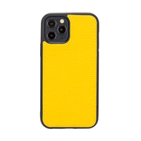 Magic Magnetic Detachable Leather Wallet Case for iPhone 12 Pro (6.1") - YELLOW - saracleather