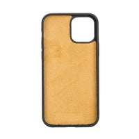 Magic Magnetic Detachable Leather Wallet Case for iPhone 12 (6.1") - YELLOW - saracleather