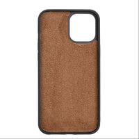 Liluri Magnetic Detachable Leather Wallet Case for iPhone 12 Mini (5.4") - TAN - saracleather