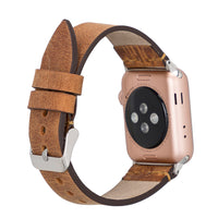 Full Grain Leather Band for Apple Watch - CAMEL