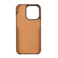 Ultimate Jacket Leather Phone Case for iPhone 14 Pro (6.1") - EFFECT TAN