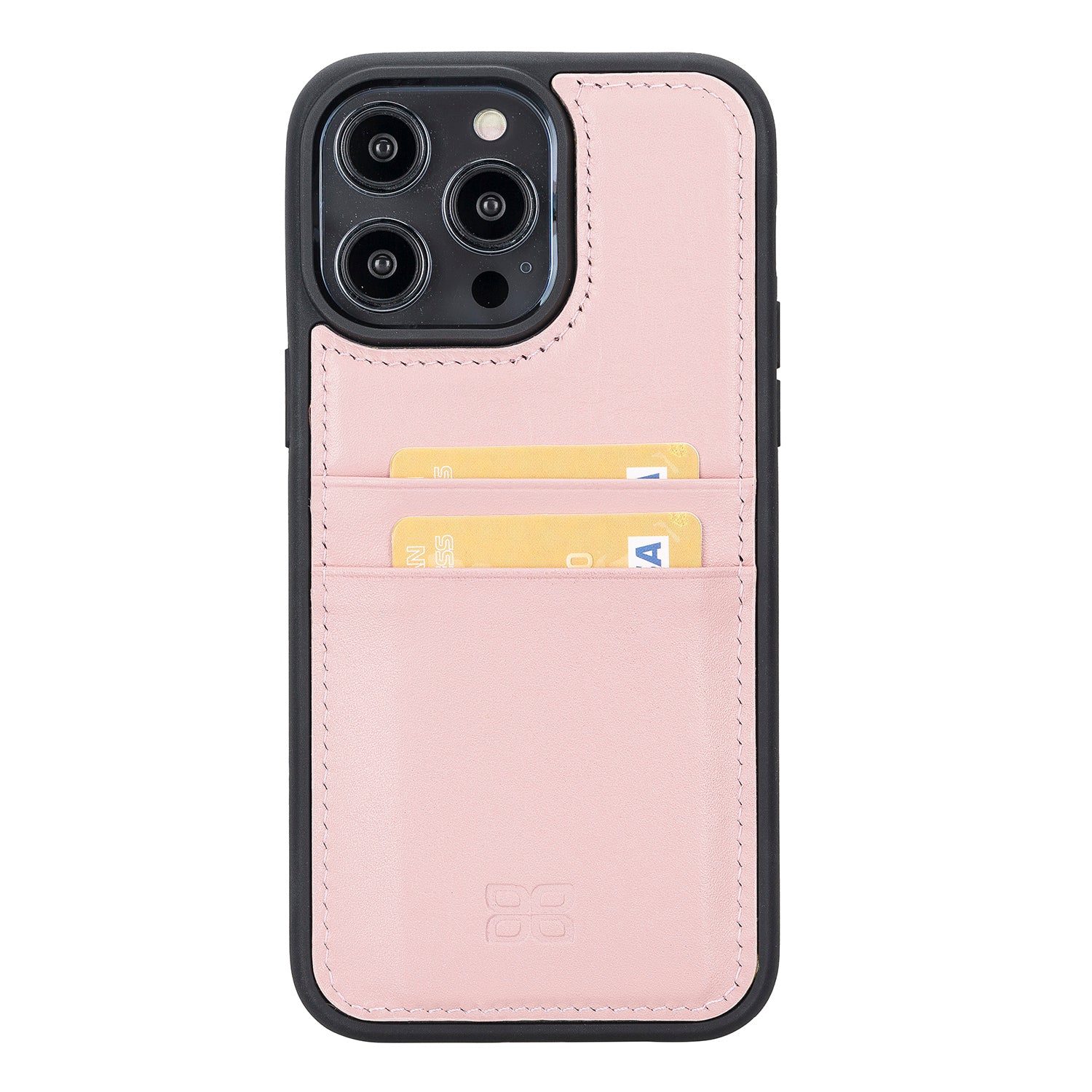 Flex Cover Leather Back Case with Card Holder for iPhone 14 Pro Max (6.7