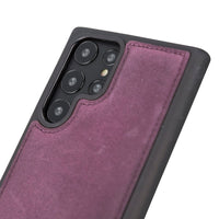 Flex Cover Leather Back Case for Samsung Galaxy S22 Ultra (6.8") - PURPLE