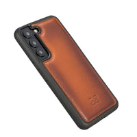 Flex Cover Leather Back Case for Samsung Galaxy S22 (6.1") - EFFECT TAN
