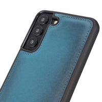 Flex Cover Leather Back Case for Samsung Galaxy S22 (6.1") - BLUE