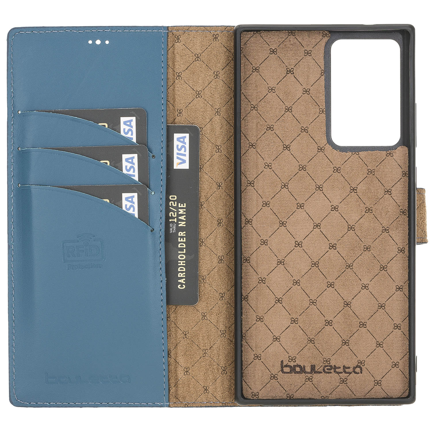 Magic Magnetic Detachable Leather Wallet Case with RFID for Samsung Galaxy Note 20 Ultra 5G (6.9