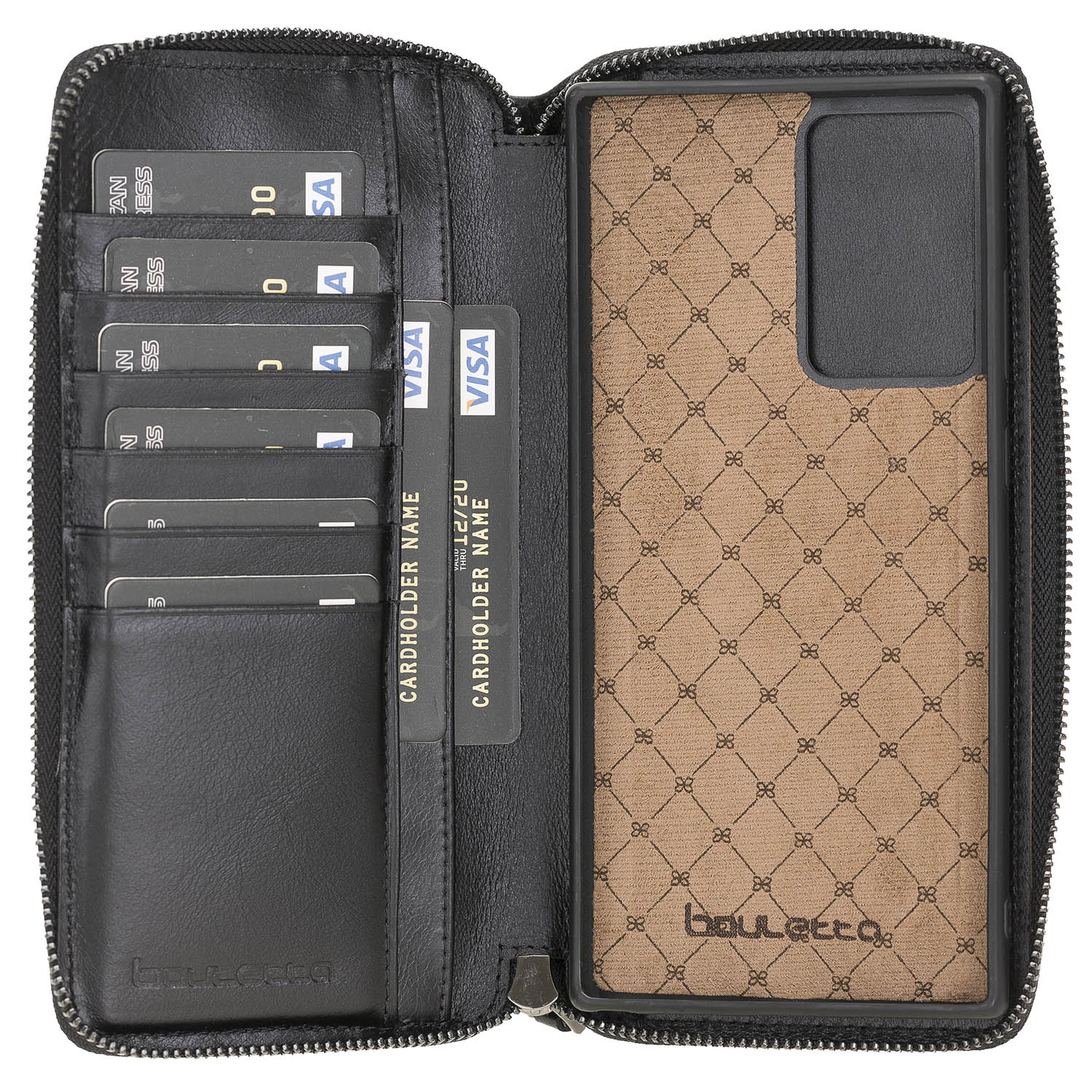 Galaxy Note 20 Ultra Case, Samsung Note 20 Wallet, Best Phone Case for Note  20 Ultra 5G / Note 20 5G, Full Grain Leather Wallet / BROWN 