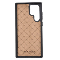 Flex Cover Leather Back Case for Samsung Galaxy S22 Ultra (6.8") - EFFECT TAN