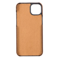 Ultimate Jacket Leather Phone Case for iPhone 14 (6.1") - BROWN