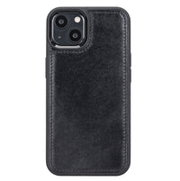 Magic Magnetic Detachable Leather Wallet Case with RFID for iPhone 13 Mini (5.4") - BLACK