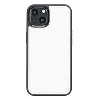 Magic Magnetic Detachable Leather Wallet Case with RFID for iPhone 13 Mini (5.4") - WHITE