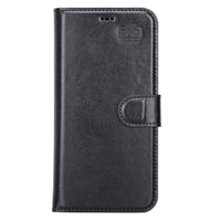 Magic Magnetic Detachable Leather Wallet Case with RFID for iPhone 13 Pro (6.1") - BLACK