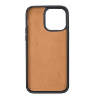 Liluri Magnetic Detachable Leather Wallet Case for iPhone 14 (6.1") - BROWN