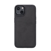 Liluri Magnetic Detachable Leather Wallet Case for iPhone 14 Plus (6.7") - BLACK