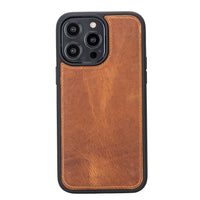 Magic Magnetic Detachable Leather Wallet Case with RFID for iPhone 14 Pro (6.1") - TAN