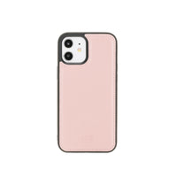 Flex Cover Leather Back Case for iPhone 12 (6.1") - PINK - saracleather