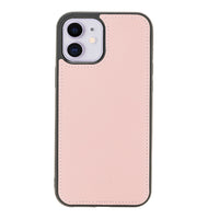 Magic Magnetic Detachable Leather Wallet Case with RFID for iPhone 12 (6.1") - PINK - saracleather