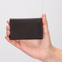 Andy Leather Business / Credit Card Holder - FLOATER BROWN