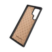 Flex Cover Leather Back Case for Samsung Galaxy S22 Ultra (6.8") - BROWN