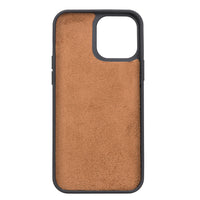 Magic Magnetic Detachable Leather Wallet Case with RFID for iPhone 13 (6.1") - EFFECT BROWN