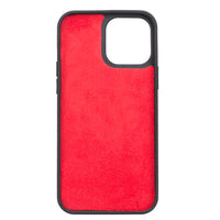Magic Magnetic Detachable Leather Wallet Case with RFID for iPhone 13 Pro Max (6.7") - RED