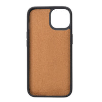 Magic Magnetic Detachable Leather Wallet Case with RFID for iPhone 14 (6.1") - BROWN
