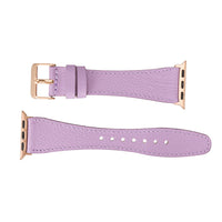 Full Grain Leather Band for Apple Watch - LILAC