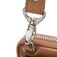Nino Leather Crossbody Bag - TAN - saracleather