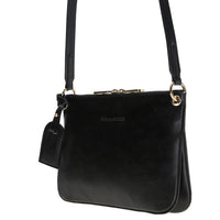 Jane Leather Handbag - BLACK - saracleather