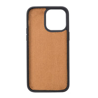 Santa Magnetic Detachable Leather Wallet Case for iPhone 14 Pro (6.1") - TAN