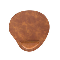 Cushioned Leather Mouse Pad - TAN - saracleather