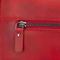Apollo Leather Laptop Bag 13 Inch - RED - saracleather