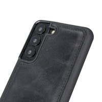 Flex Cover Leather Back Case for Samsung Galaxy S22 (6.1") - BLACK