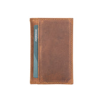 Andy Leather Business / Credit Card Holder - BROWN