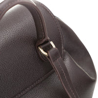 Eleni Women's Leather Bag - BROWN - saracleather
